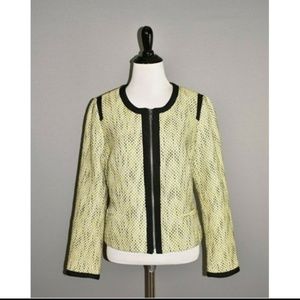 Banana Republic - Tweed Parisian Jacket - Yellow